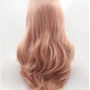 Beautiful Rose Gold Lace Front Wig